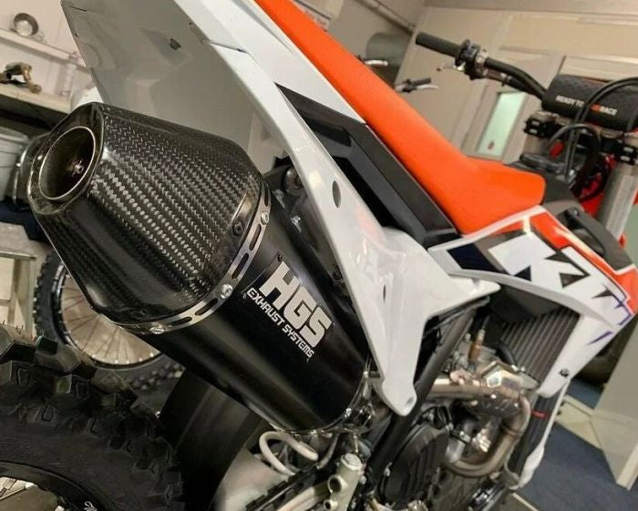 HGS conical black 4-stroke is exhaust
