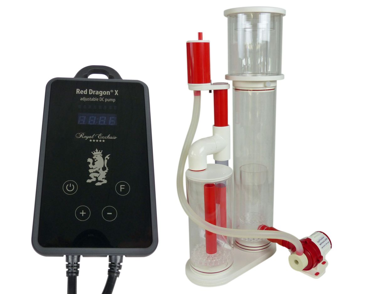 Skimmer Bubble King® Supermarin 100 with Red Dragon X DC 12V with degassing chamber for aquariums from 75 liter - 250 liter