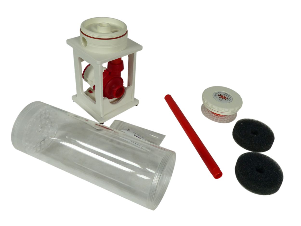 COMPACT Dreambox - cartridge - media filter Ø 100mm SINGLE 2.0 liter Volume mit Red Dragon® X 40 Watt / 3m³